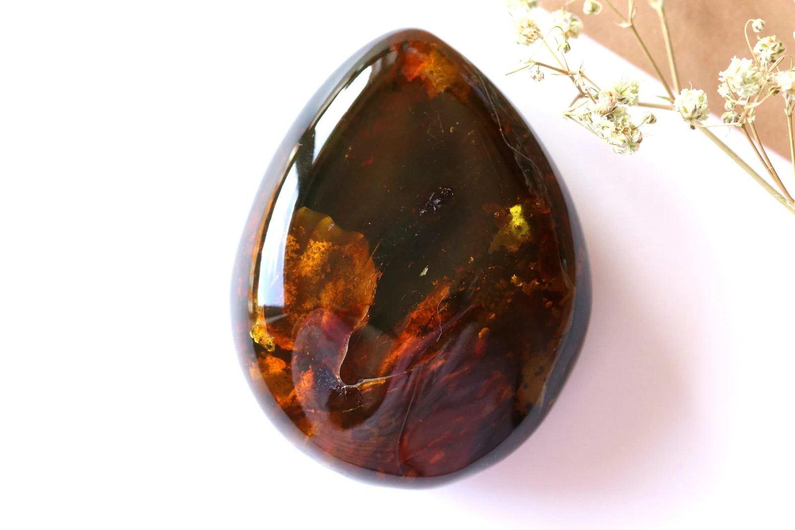 Amber (Brown) loose gemstone — premium quality, supplied by Jai Impex Jaipur