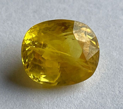 Yellow Sapphire loose gemstone — premium quality, supplied by Jai Impex Jaipur