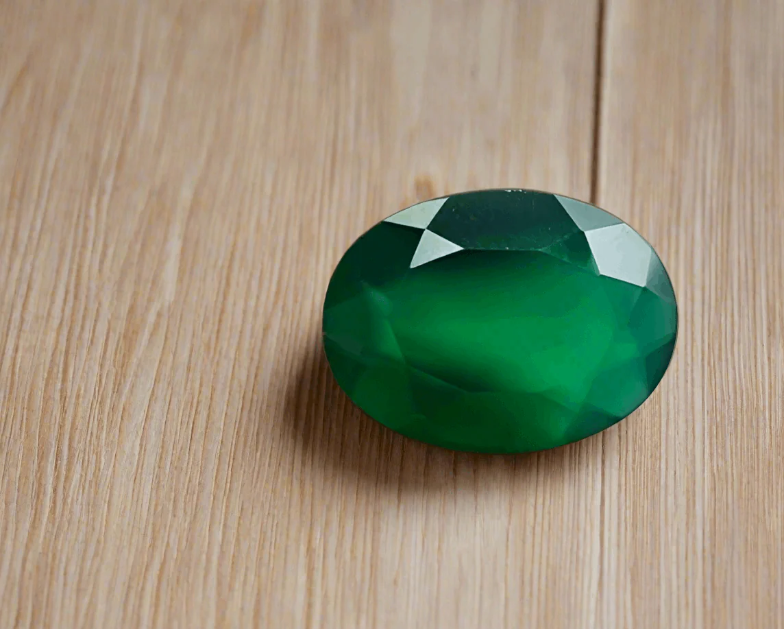 Green Onyx loose gemstone — premium quality, supplied by Jai Impex Jaipur