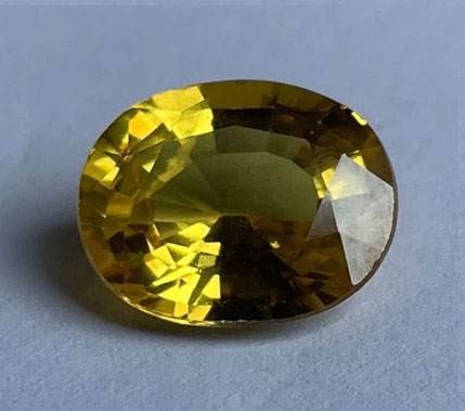 Yellow Sapphire loose gemstone — premium quality, supplied by Jai Impex Jaipur